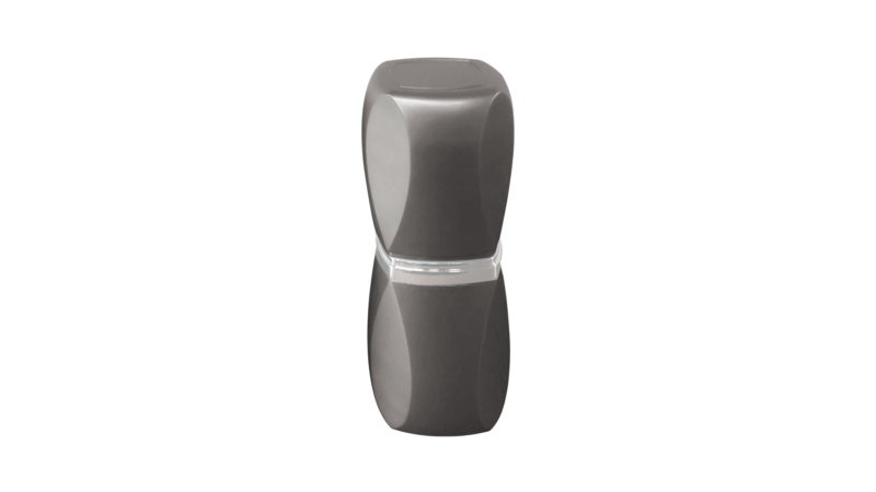 PORTA ESCOVA DE DENTE MAX ELEGANCE GOTA CINZA