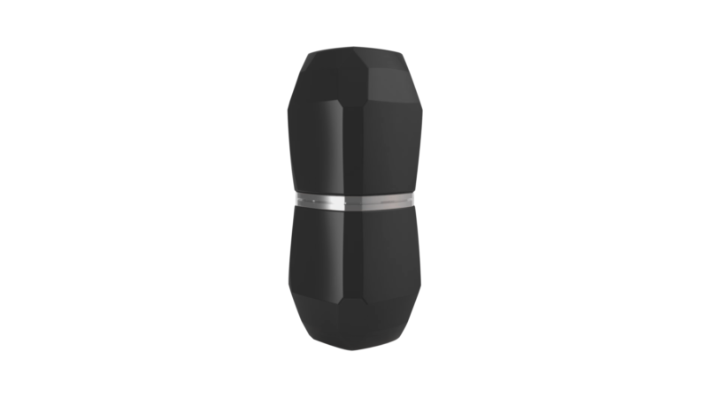 PORTA ESCOVA DE DENTE  MAX  DIAMANTE PRETO